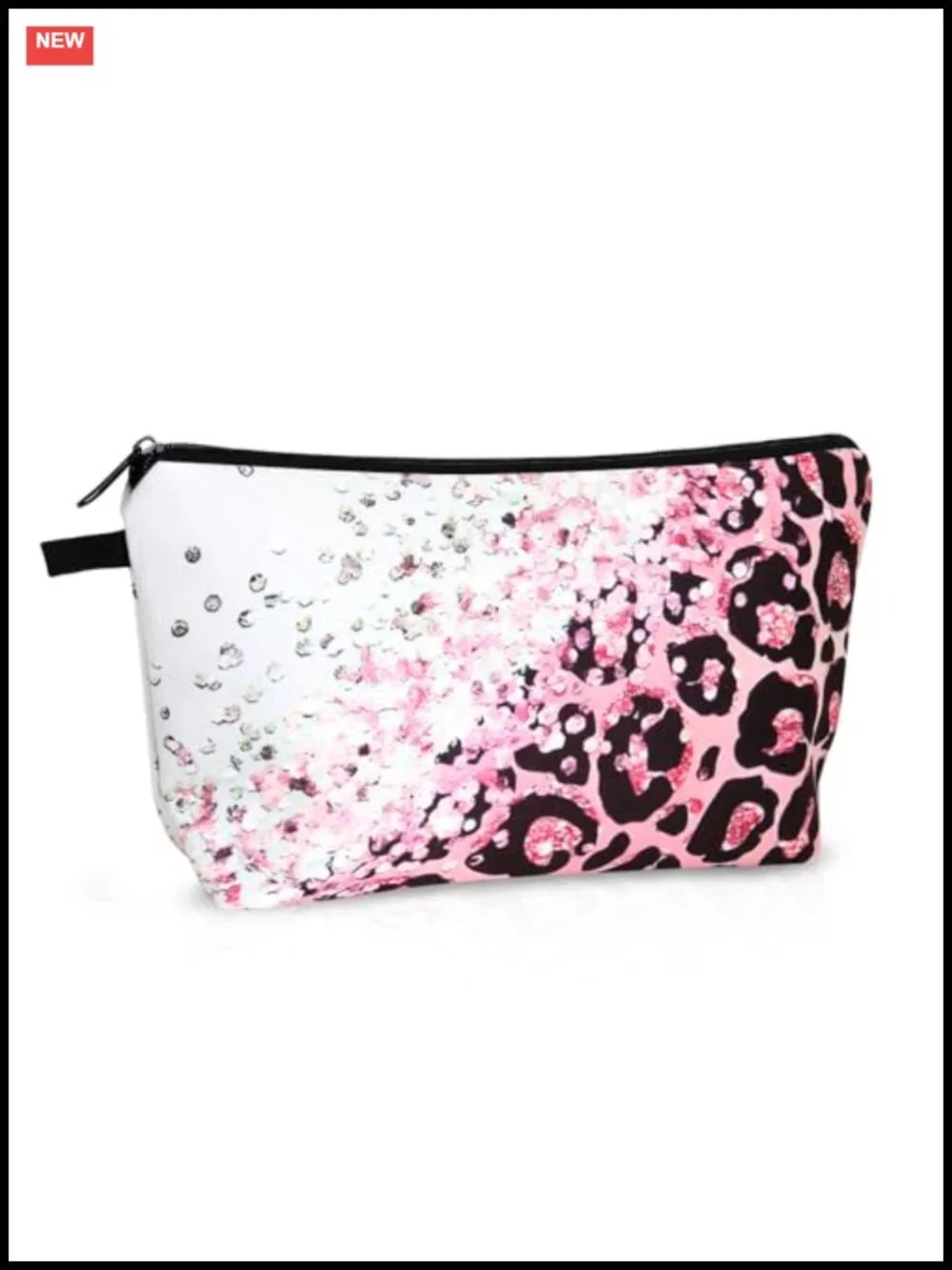 Travel Makeup Bag Cosmetic Pouch Polyester Zipper Pouch Toiletry Organizer